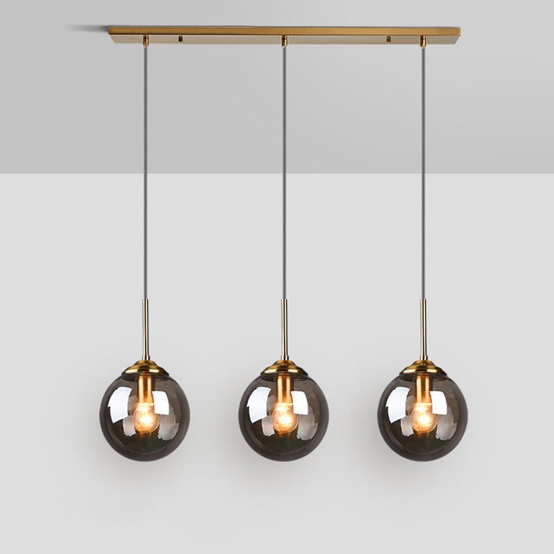 Glasskulependel – Moderne Lampe For Innendørs Dekorasjon Og Stemning