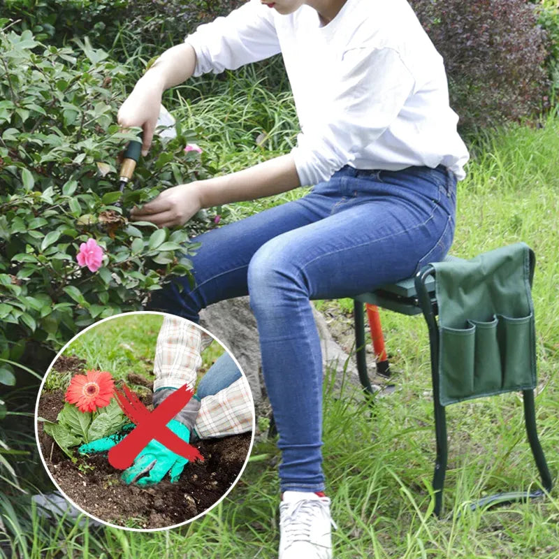 Tabouret pliant de jardin