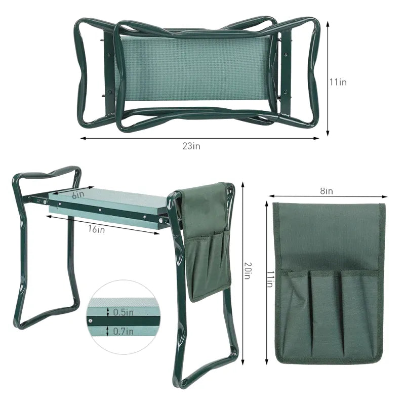 Tabouret pliant de jardin