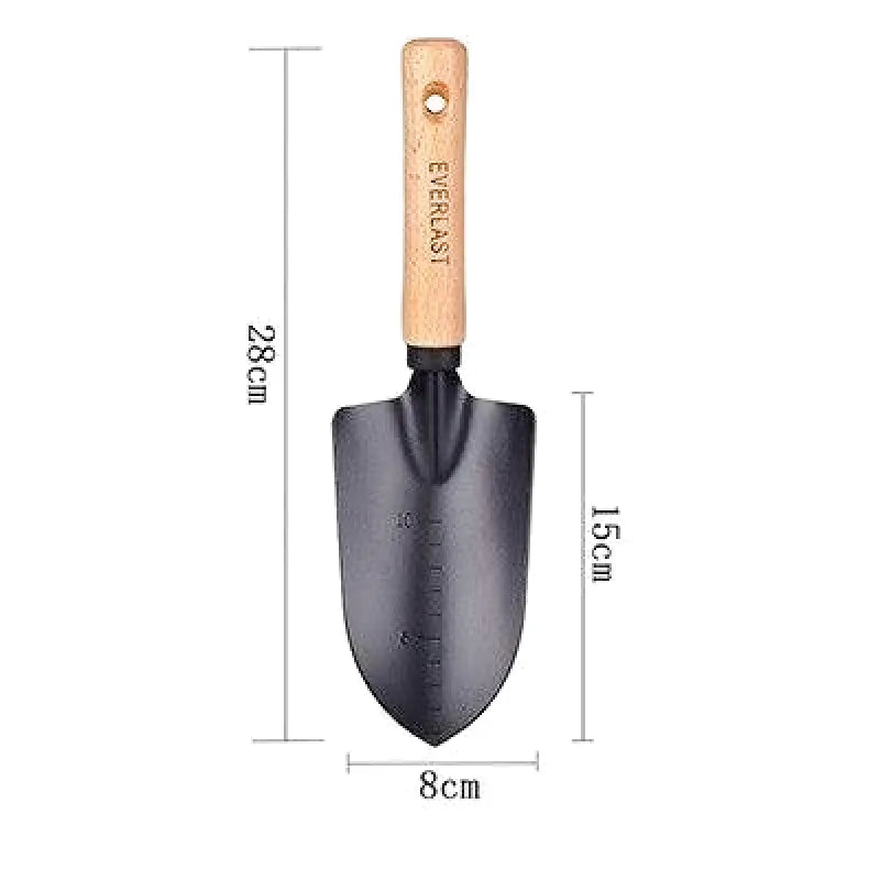 Truelle de jardin ergonomique en acier carbone forgé