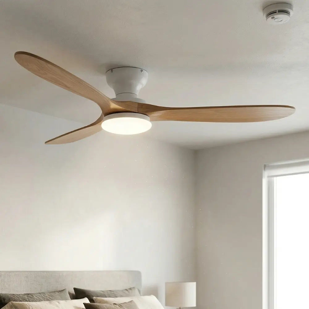 Ivorya | Ventilateur Plafond Bois LED