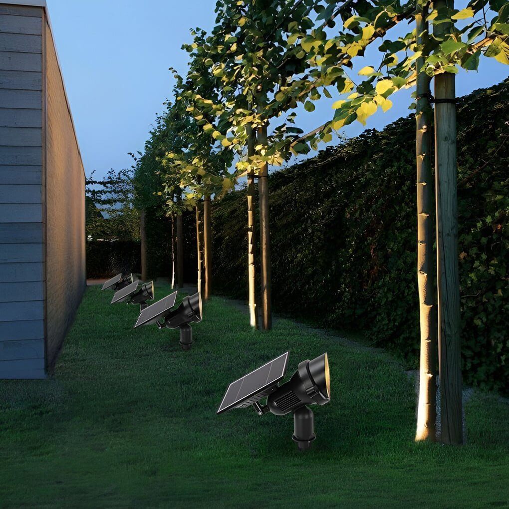 Spot Solaire LED Extérieur Orientable en Aluminium –  pour Jardin et Terrasse