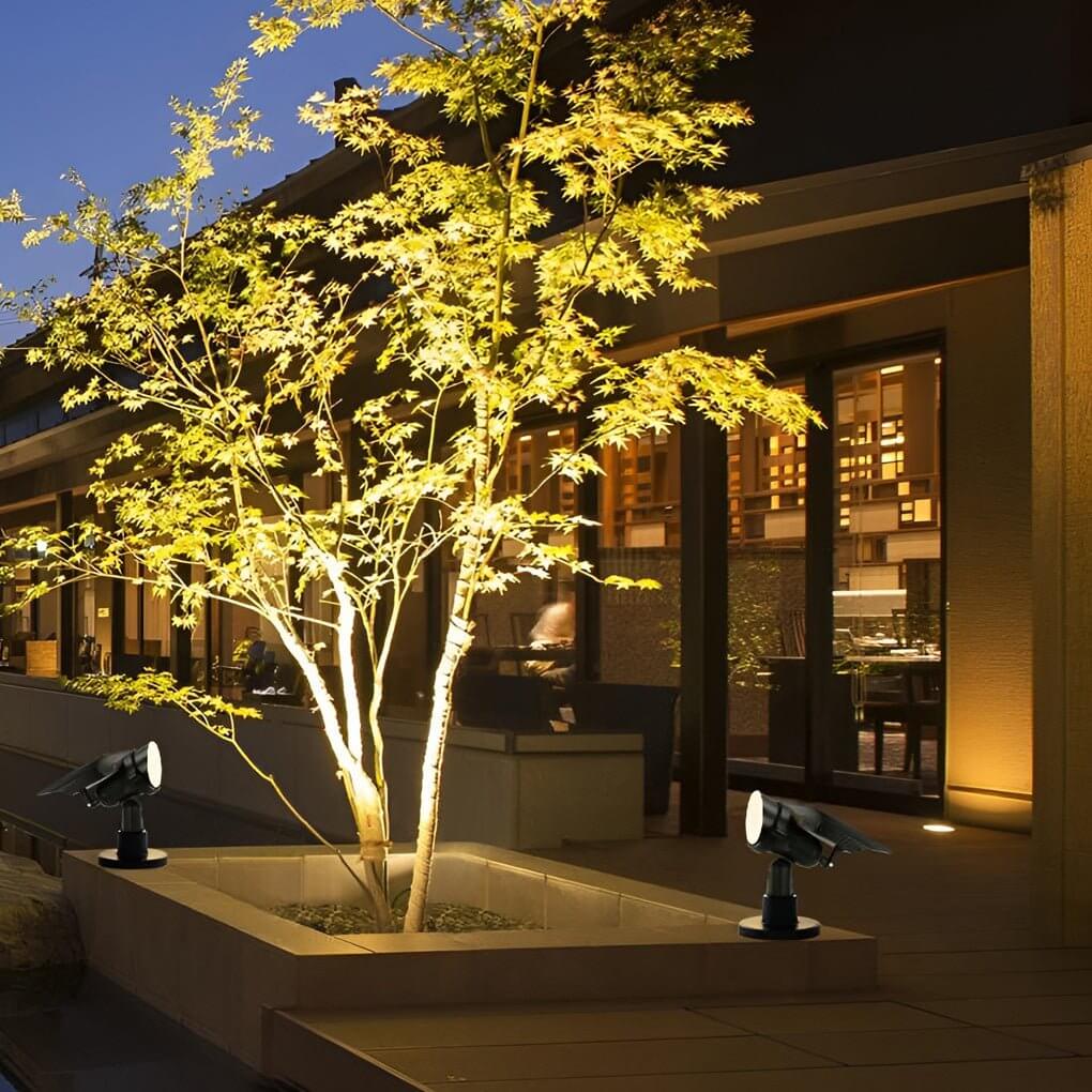 Spot Solaire LED Extérieur Orientable en Aluminium –  pour Jardin et Terrasse
