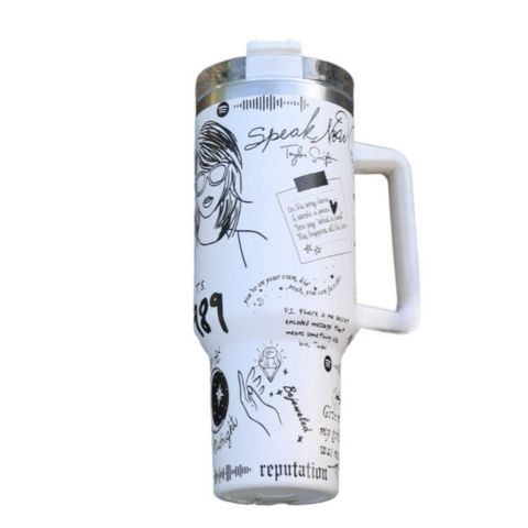 Gobelet Isolé Édition Limitée Taylor Swift – Acier Inoxydable pour Boissons Chaudes/Froides
